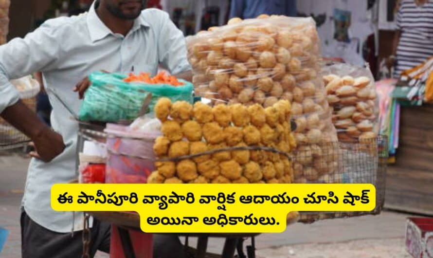 Panipuri Seller: ఈ పానీపూరి వ్యాపారి వార్షిక ఆదాయం చూసి షాక్ అయినా అధికారులు.!